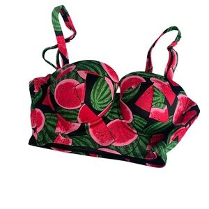 NEW Torrid Watermelon Swim Top Size 00